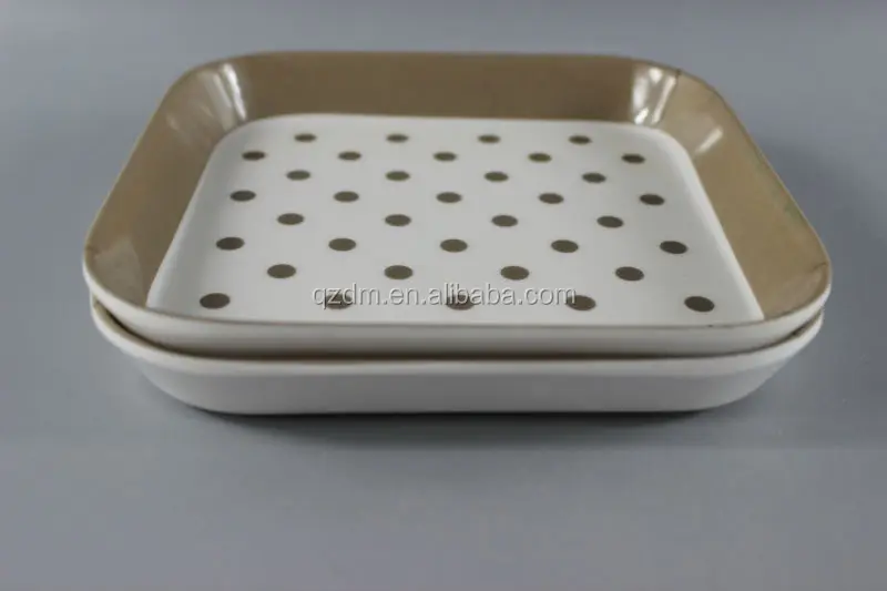 Melamine Small Tary Dessert Plate Candy Tray For Kids