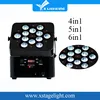 12*18W RGBWA UV wireless DMX battery powered American DJ event uplight