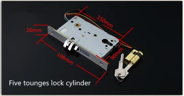 hotel smart control system rfid card keyless electronic lock