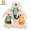 Hot Sales Embroidery EN71 CE Custom Logo Cute Rabbit Plush Toy Gift