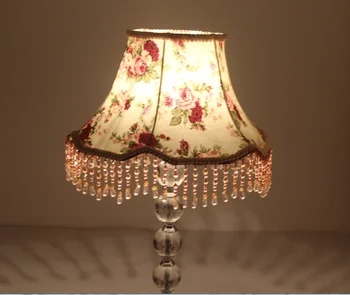 table lamps with red shades