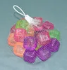 plastic cool fruit ice cubes