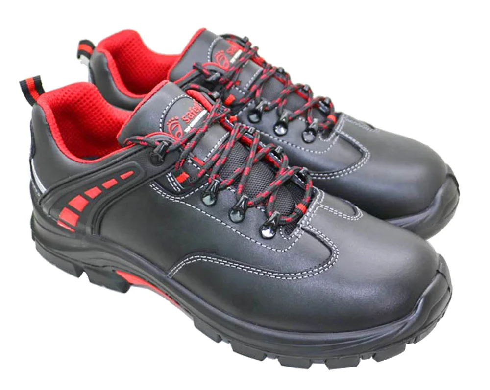 high heel steel toe safety shoes