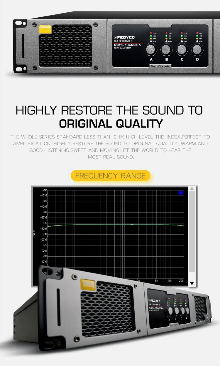 1u 2*1000w Ultrathin Digital Professional Power Amplifiers Buy 1u