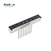 Three color red&pure green&yellow light beam power 8 segment bar graph module pattern display
