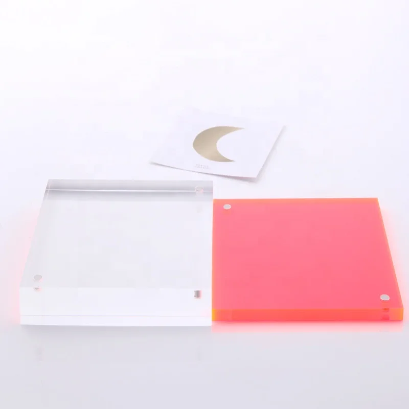 Homesweet New Simple Acrylic Photo Frame With Neon Color Buy Simple Design Photo Frame,Acrylic