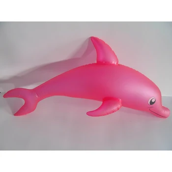 Trendy Neon Pink Animal Inflatable Dolphin Toy - Buy Inflatable Dolphin ...