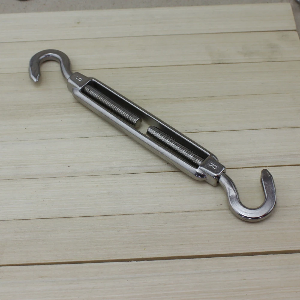 High Polished Stainless Steel Open Body Turnbuckles Standard Turnbuckle