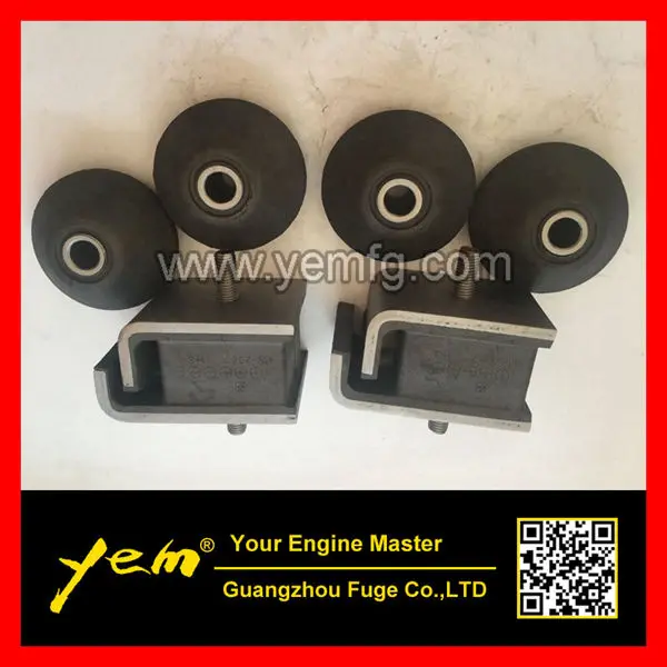 4bd1 Engine Mounting For Ex120-2 Engine Rubber Cushion 4177883 4255652 ...