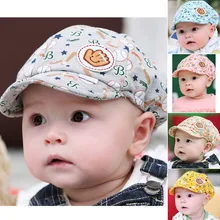 Hot 2016 New Cute Toodler Infant Baby Hat Muts Boy Girl Kids Winter Cotton Berets Baseball