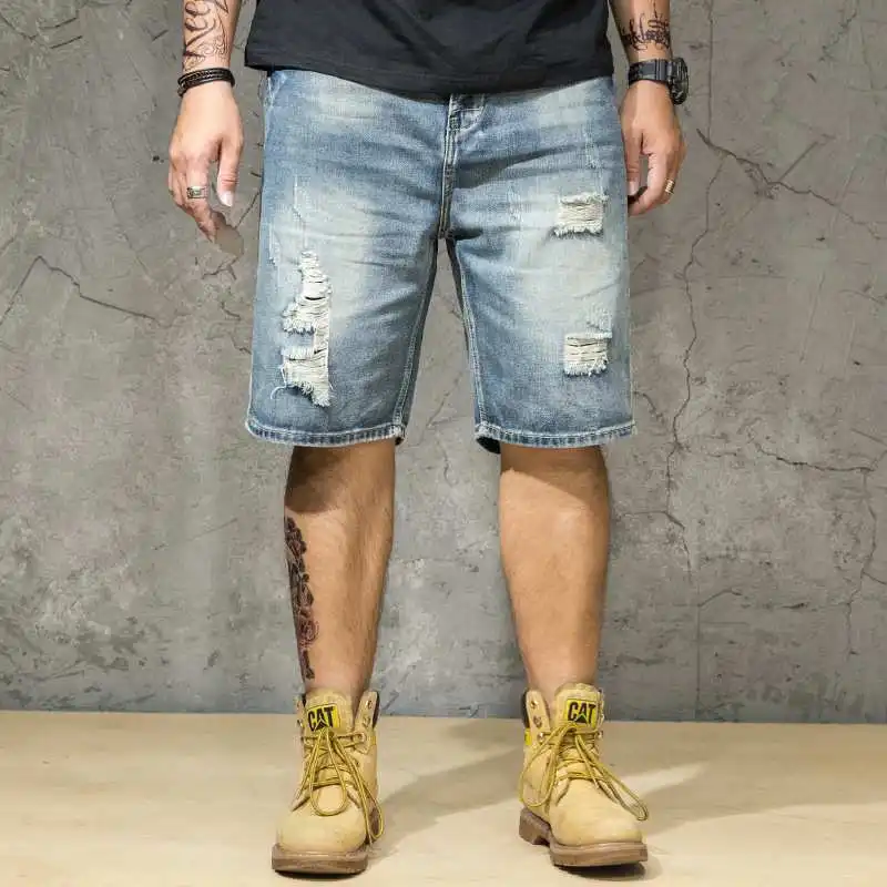 short length jeans for men