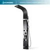 wall mounted folding shower shower chrome mirror finishing stainless steel shower panel 6226