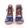 Wholesale Monogram Latest Leopard Print Boots