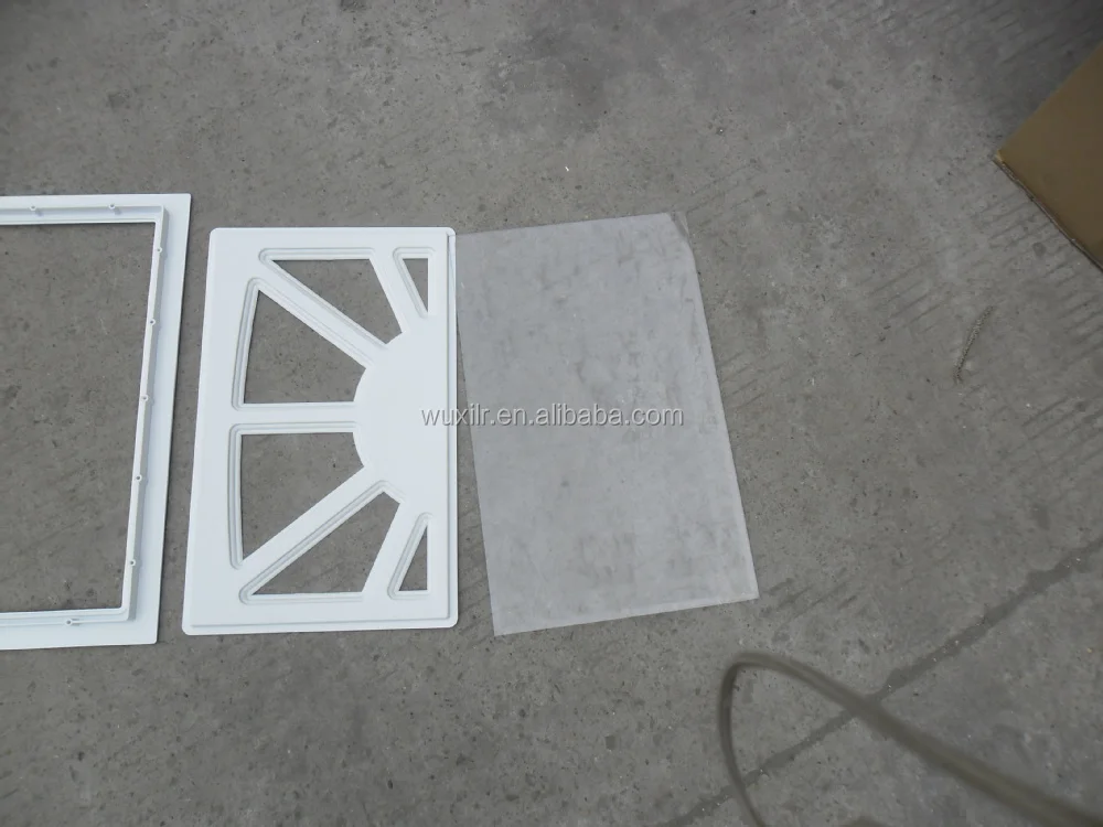 Fabrik Verkauf Garagentor Fenster Fünfeckige Abs Plexiglas