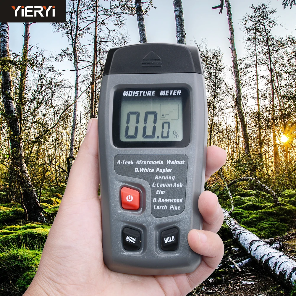 New Digital Wood Humidity Tester Moisture Meter