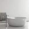 Latest bathing design ,wholesale Bathtub,Round freestanding baths BS-8615