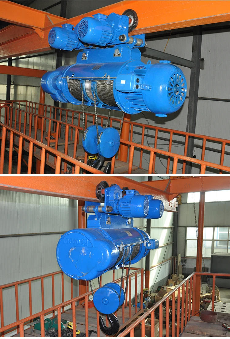 Electric Elevator Wire Rope Hoist Pulley System India 1 Ton 12v