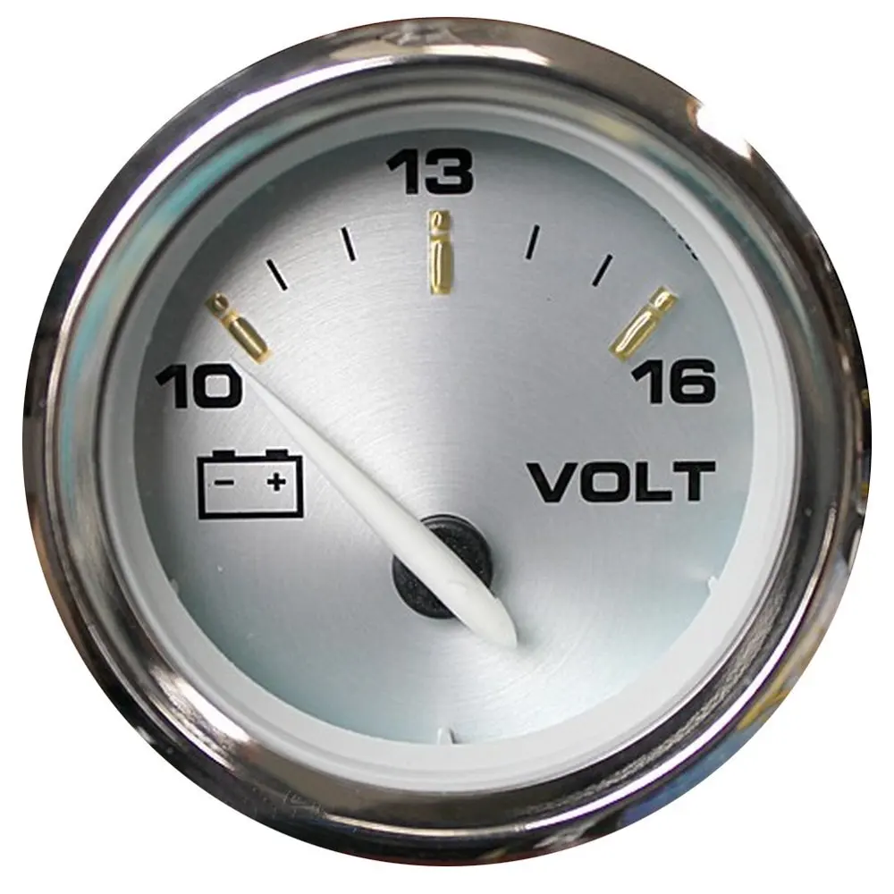 Faria Kronos 2 Voltmeter 10-16Vdc Vp7102 Product Category Boat Outfitting//Gauges Faria Beede Instruments