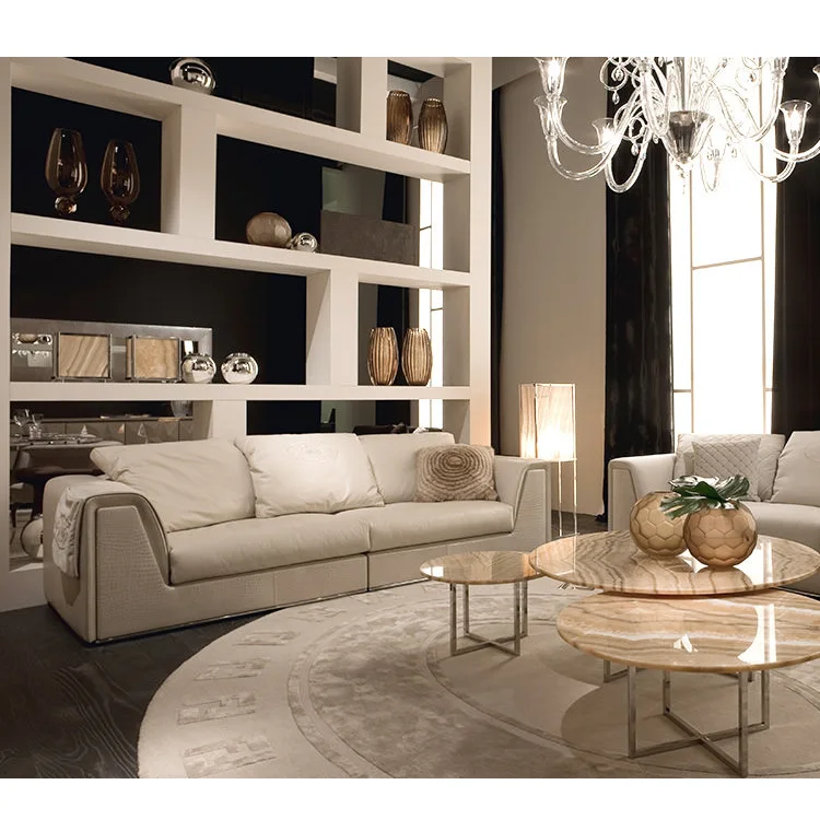 Fd902 Momoda New Famous Italy Fashion Leather Living Room Momoda New Famous Italy Fashion Leather