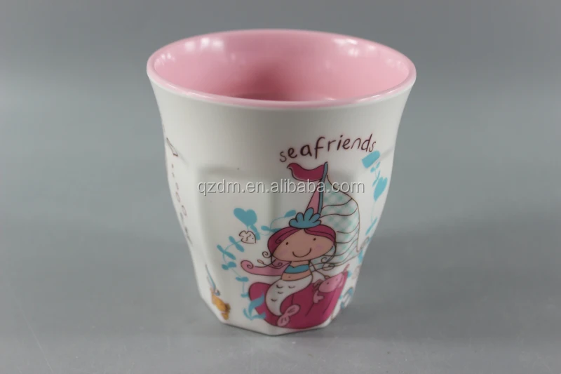 2 Color Print Melamine Ice Cream Bowl Dnd Cup