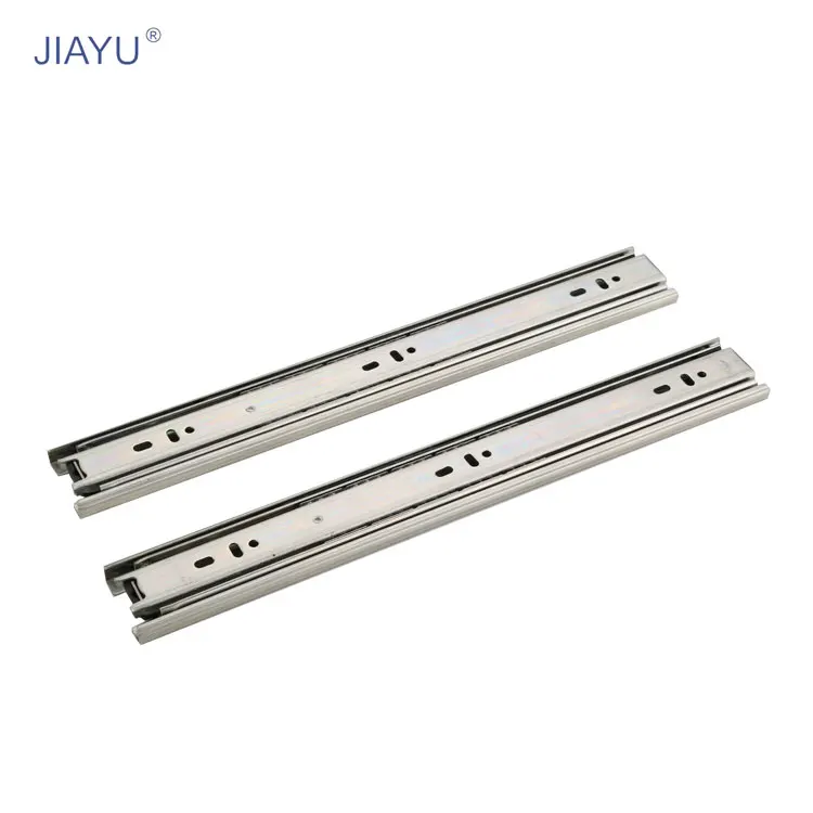 2 Way Open Drawer Telescopic Channel 42 22 17mm Mini Ball Bearing