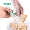 FaSoLa Healthy Baby Food Cutter With Cover Kitchen Ceramic Scissor
