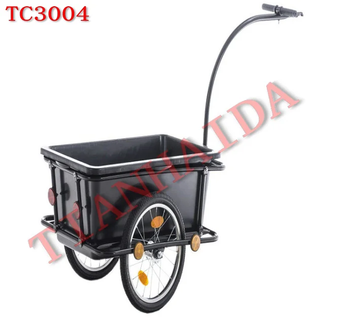 single track bike trailer