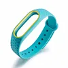 Colorful Diamond Miband 2 strap Newest silicone mi 2 wrist strap correa mi band 2 smart bracelet Wristband Replacement