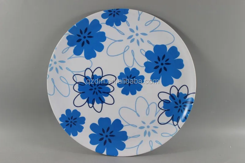 Factory supplies 10inch Melamine Flat Plate