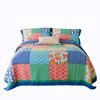 Cheap Cotton Handmade Kantha Quilted Bedspreads Polyester Cover Comforter Fabric 100% Wholesale Summer Patchwork Quilts