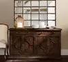 Buffet Server and Sideboard Cabinet with Wine Storage buffet counter