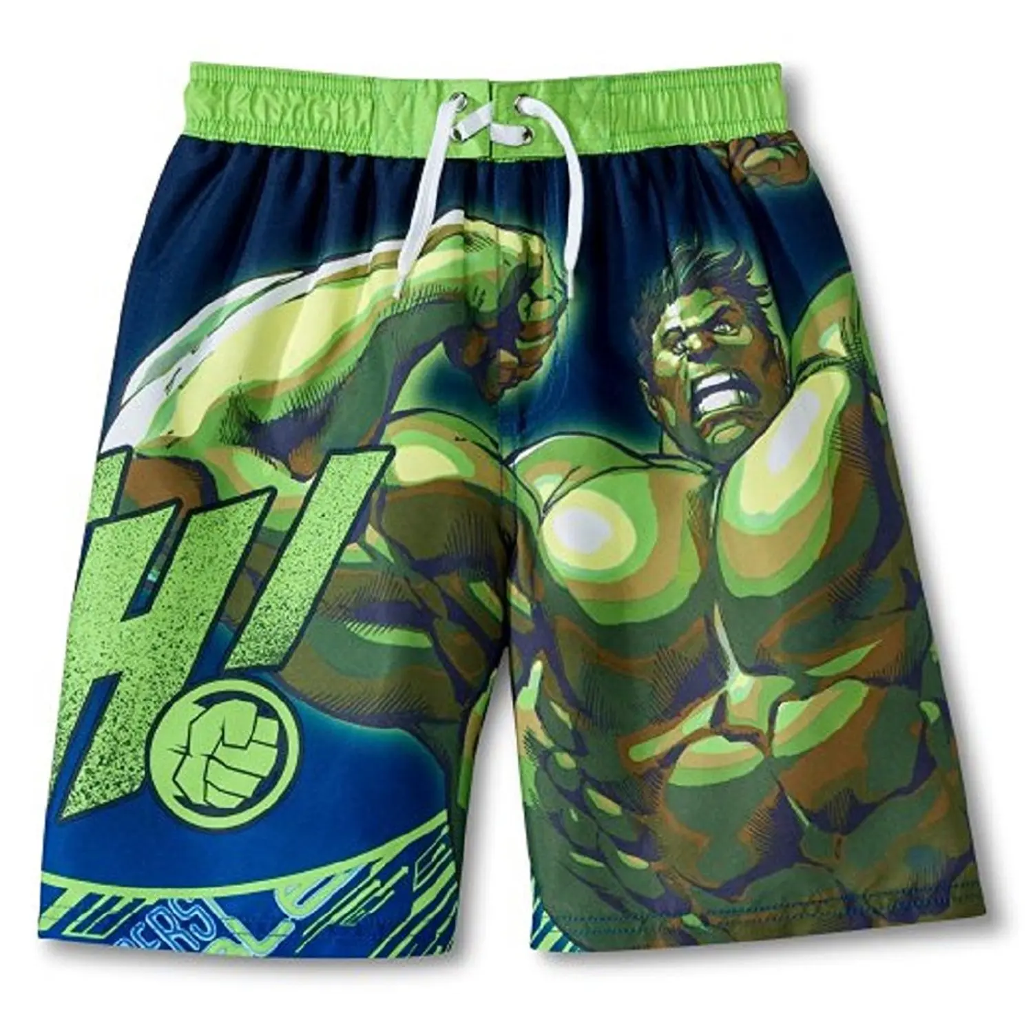 incredible hulk swim trunks