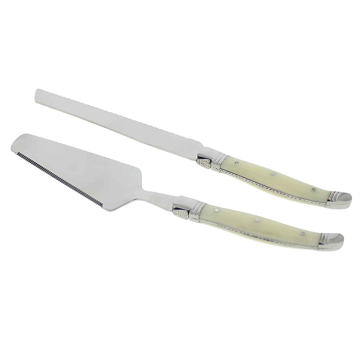 Wholesale Food Grade Stainless Steel Cheese Knife Set Laguiole Style