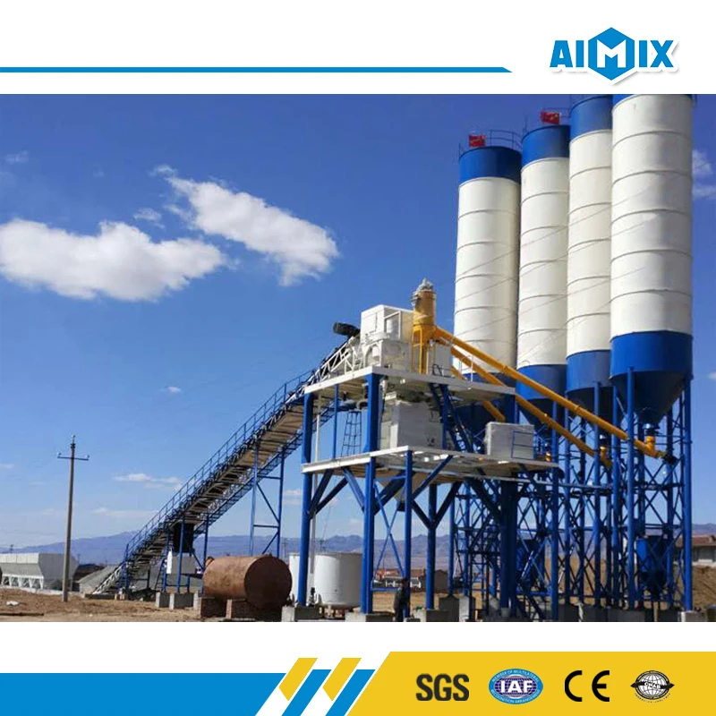 Factory supply HZS90 concrete mixing plant/ concrete batch plant price for sale