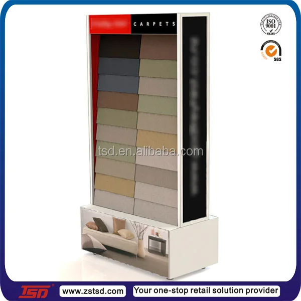 Tsd-w558 Custom Retail Store Floor Carpet Display Stand 