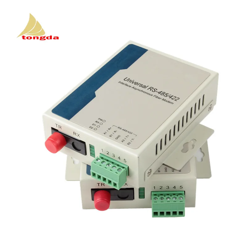 Atongda Rs-232/485/422 To Optic Fiber Converter Fiber Modem - Buy Rs ...