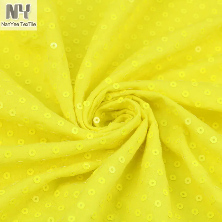 yellow jersey fabric