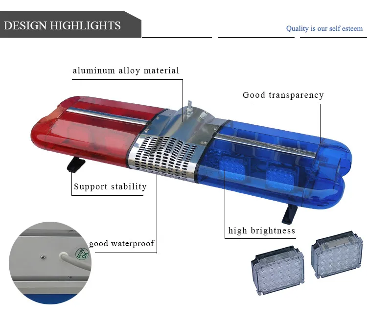 parts ambulance blinker police with siren blinking traffic light bar