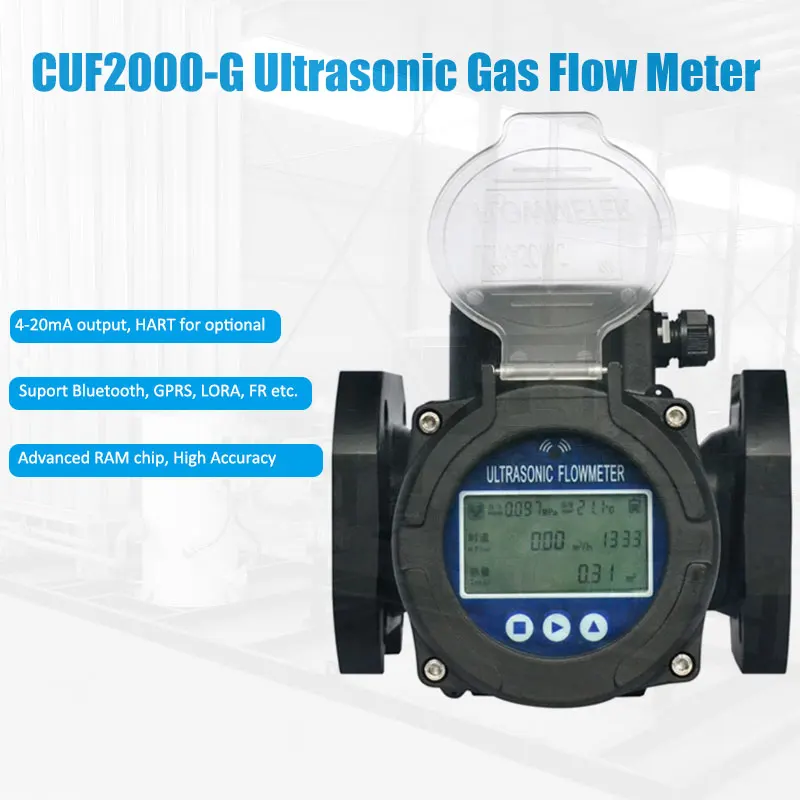 Analog Output 4 20ma Ultrasonic Natural Gas Flow Meter Buy Natural