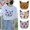 Cat Reversible Color Changing Sequins Sewing on Patches Clothes