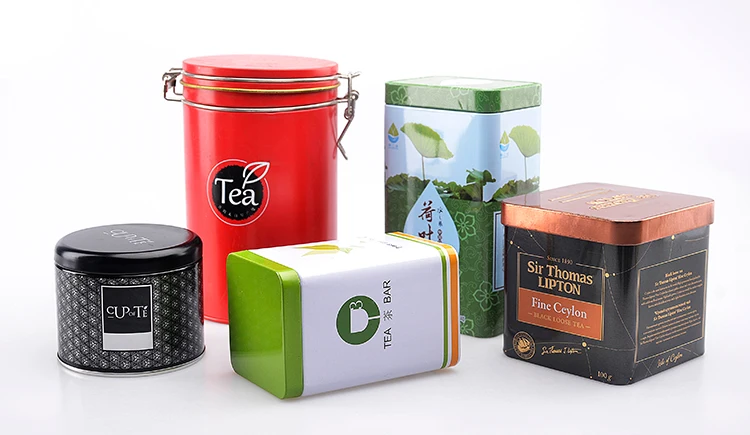 tin box tea