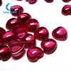Pigeon-blood red /Heart-shaped / Heart cut Synthetic Ruby or Corundum