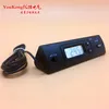 Internal &external digital thermometer digital electronic clock ,car thermometer warehouse thermometer