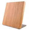 Amazon hot-selling Magnetic bamboo knife block/knife holder for holding knives