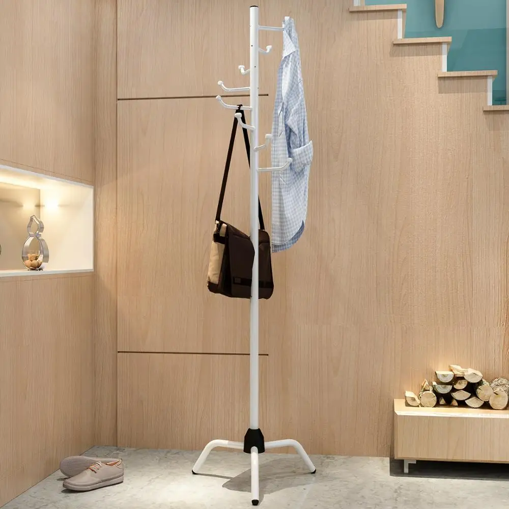 Stehende Garderobe Hut Kleiderbügel Halter Haken Für Jacke Umbrella