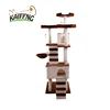 Factory Price Wholesale Pet Products Frame Platform Cat Tree Tower Solid Condo Climb Ladder