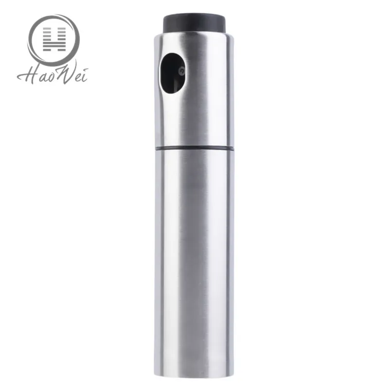 
100ml stainless steel mist pump cooking olive oil vinegar spray for kitchen barbecue 