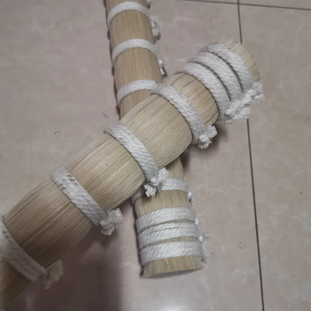 white horse tail hair