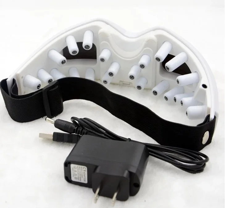 Adjustable Strap Eye Massage Tool With 22 Neodymium Massage Dots