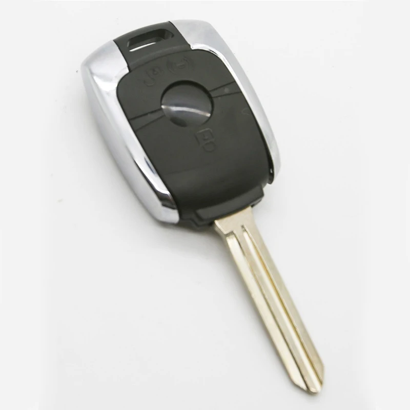 For Ssangyong Korando Remote Key Case Key Shell Housing Fob with Key Blade